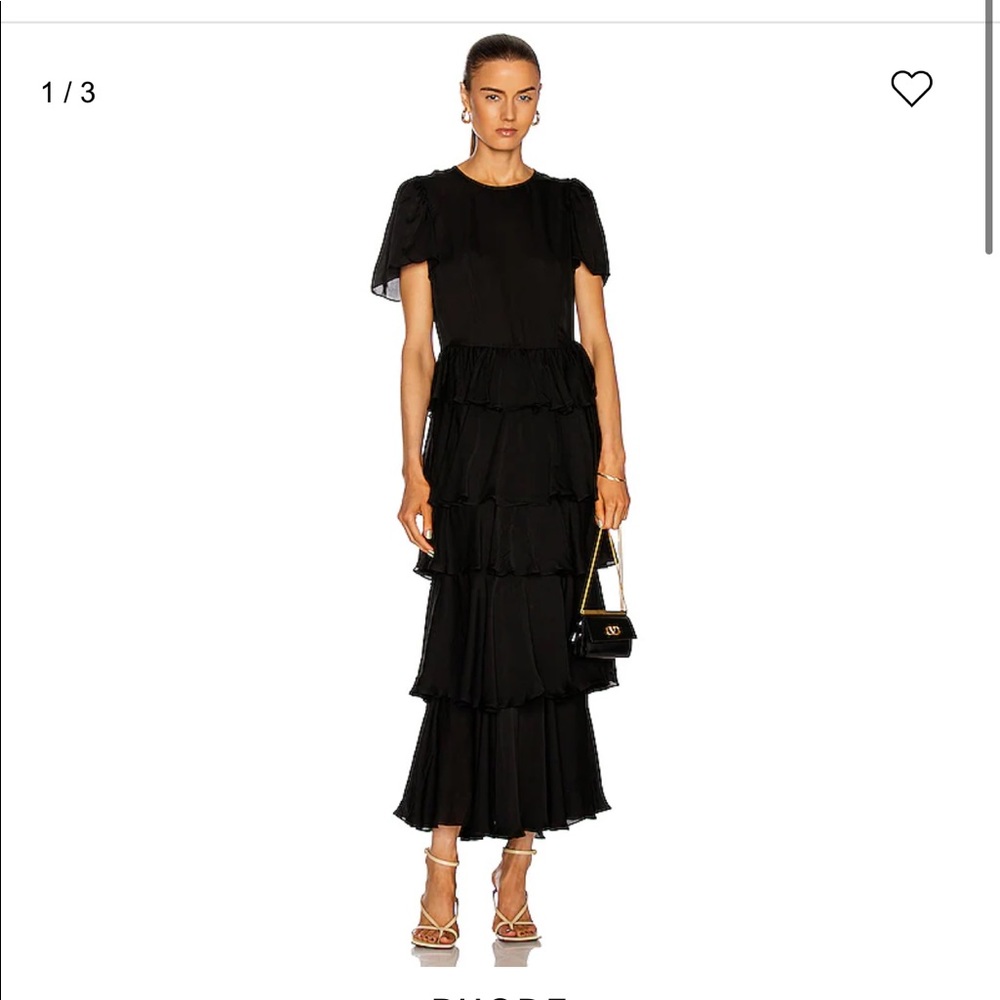 Rhode Serena Dress NWT S Black